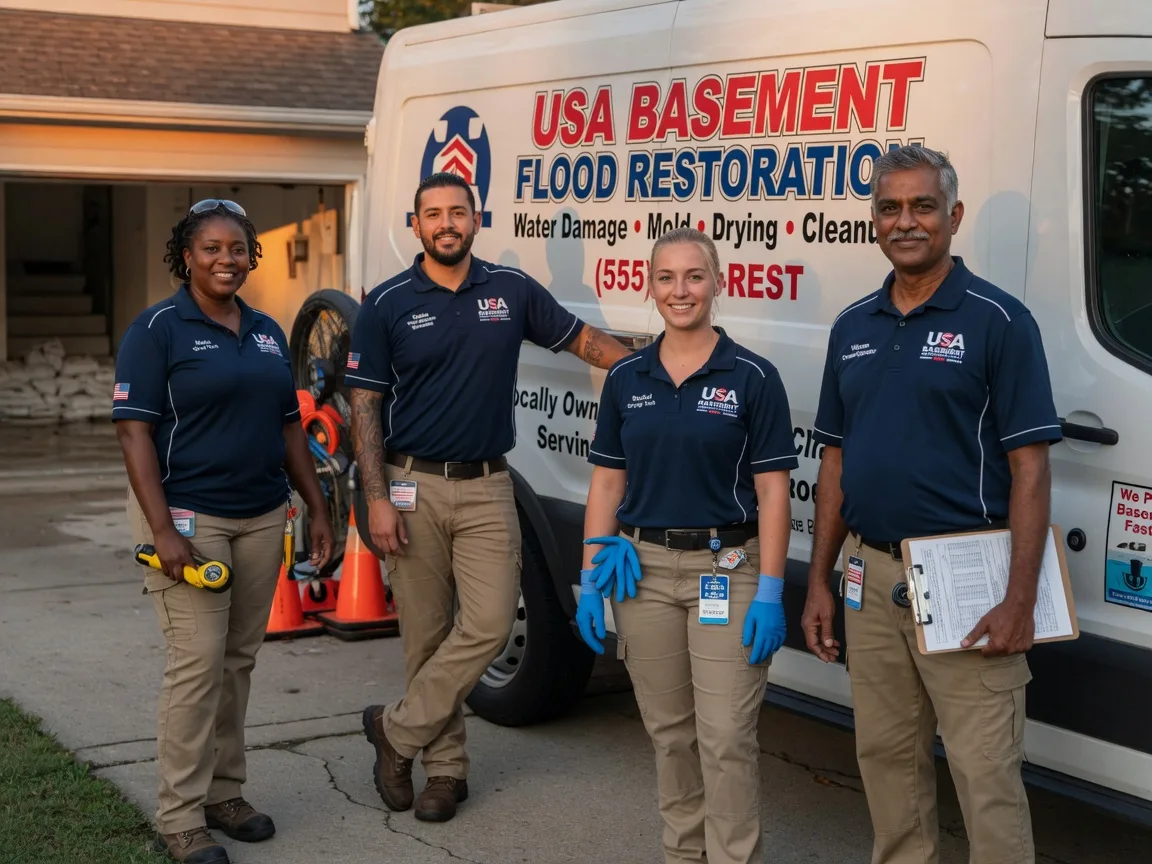 Basement Flood Cleanup company in La Belle, PA