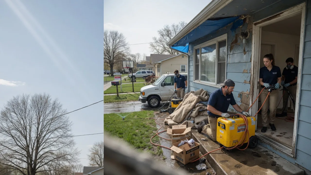 Basement Flood Cleanup in La Belle, PA near me
